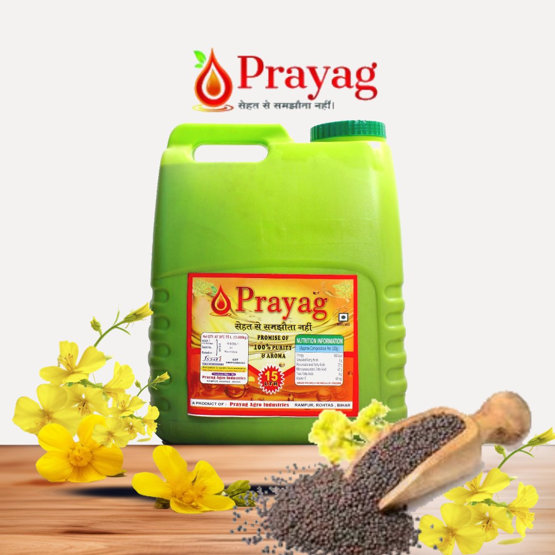 5Ltr. Cold Press Black Mustard Oil